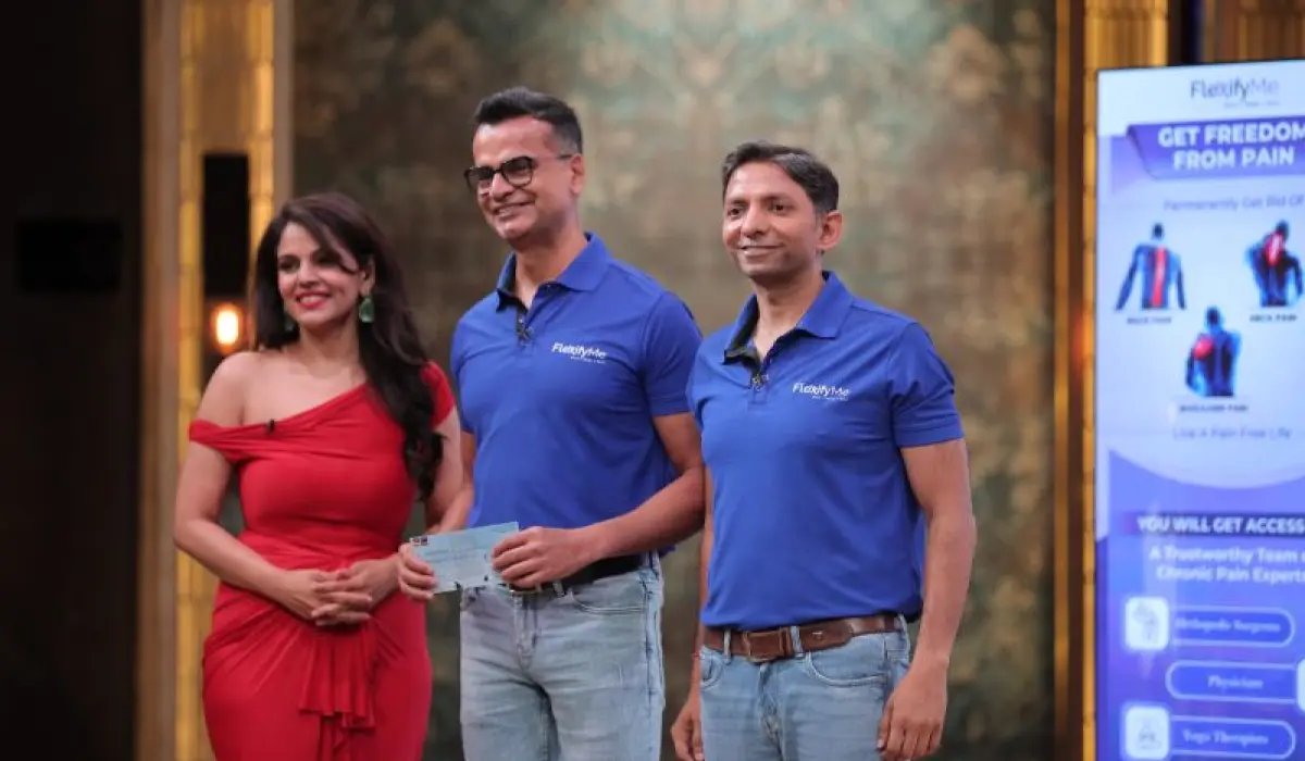 FlexifyMe, Pune's HealthTech Venture, Secures Rs 1Cr Investment on Shark Tank India