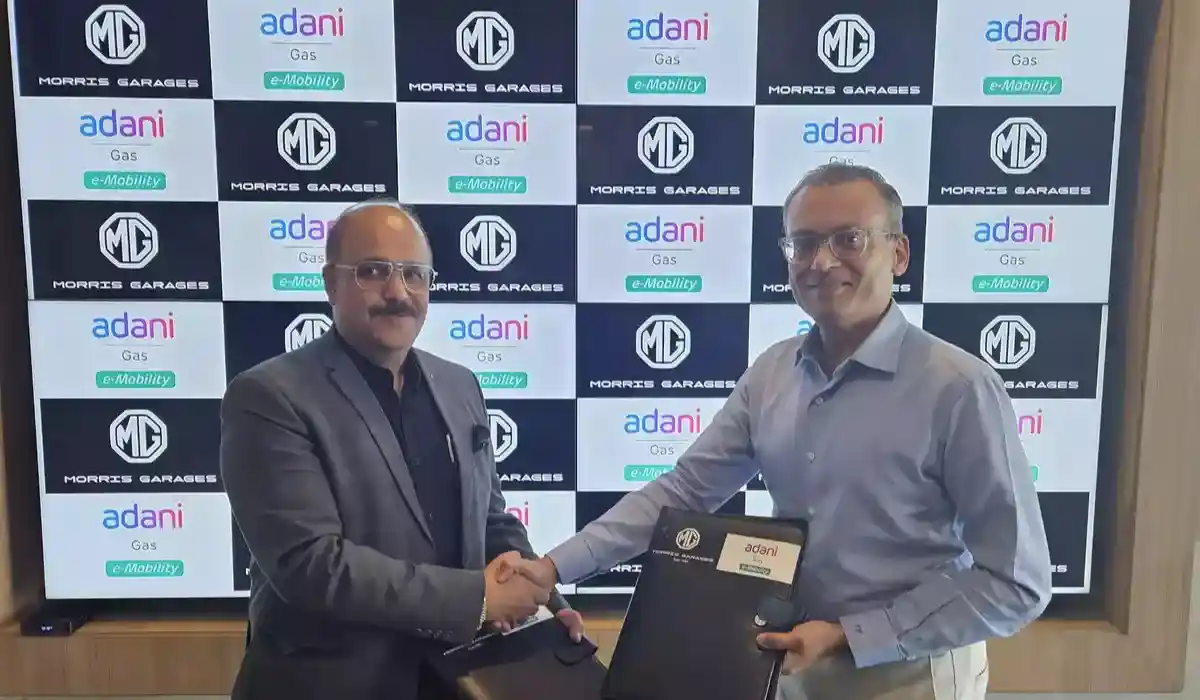 Adani and MG Motor Join Forces to Boost India's EV Charging Infrastructure